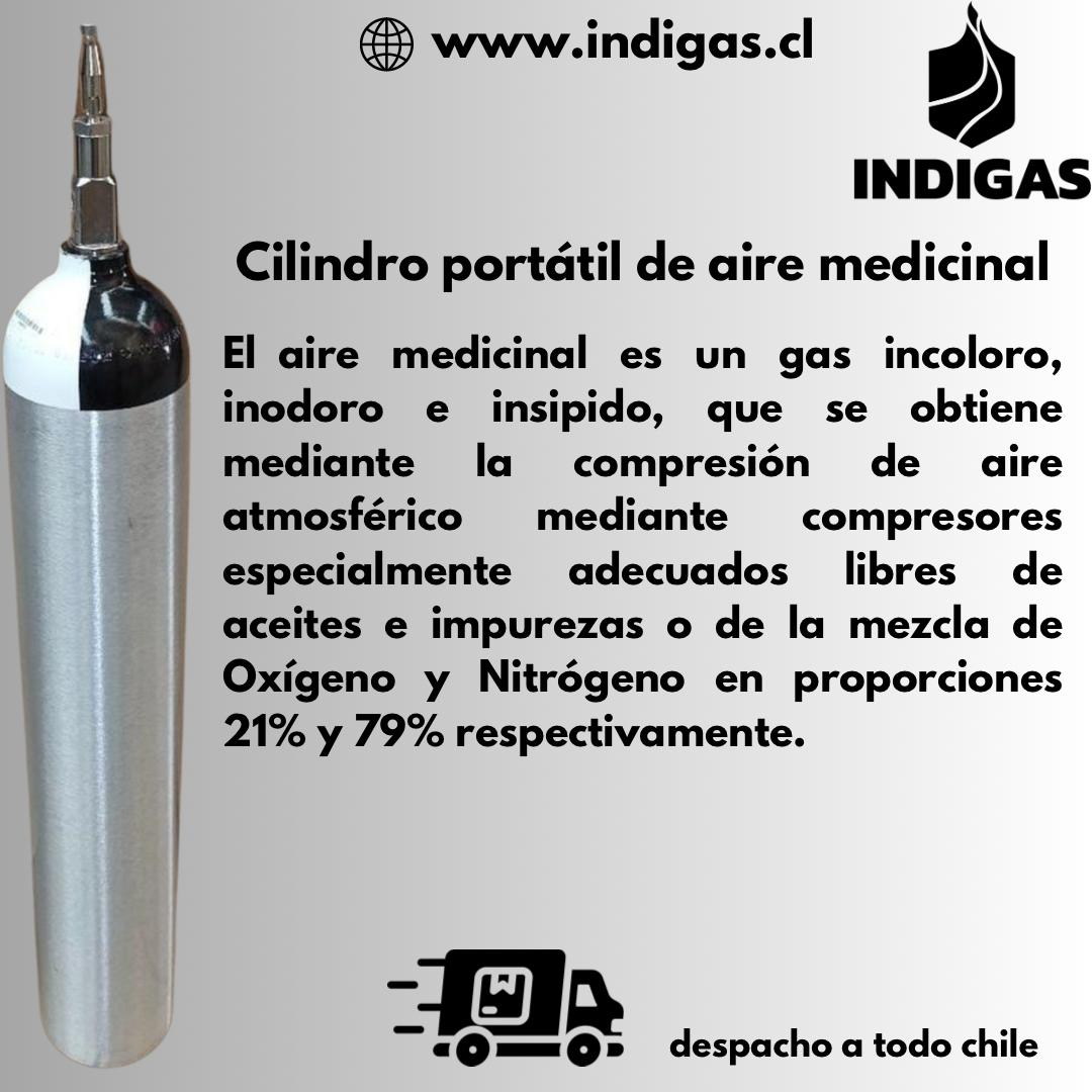 Cilindro Aire Medicinal 1m3
